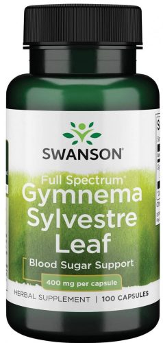 Swanson Gymnema Sylvestre levél 400 mg 100 db