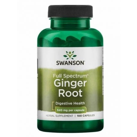 Swanson Ginger Root Gyömbér gyökér 540 mg 100 db
