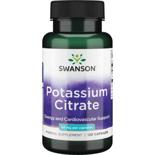 Swanson Potassium Citrate Kálium-Citrát 99 mg 120 db