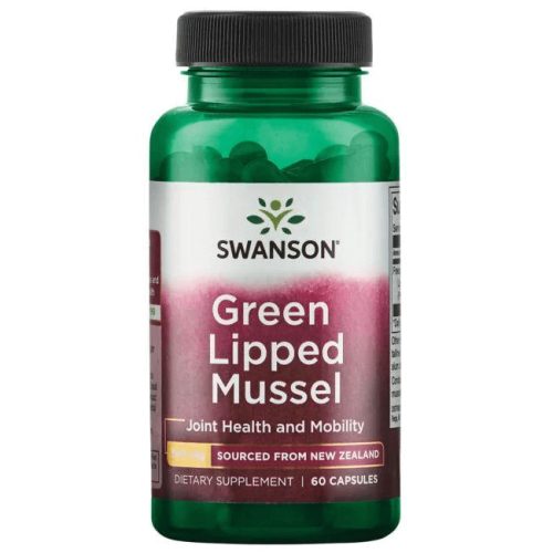 Swanson Green Lipped Mussel Zöldkagyló 500 mg 60 db