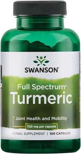 Swanson Turmeric Kurkuma 720 mg 100 db