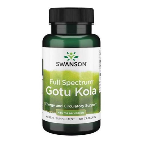 Swanson Gotu Kola Tigrisfű kivonat 435 mg 60 db