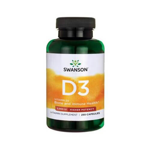 Swanson D3-vitamin 2000 NE 250 db