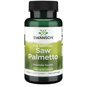 Swanson Saw Palmetto Fűrészpálma 540 mg 100 db