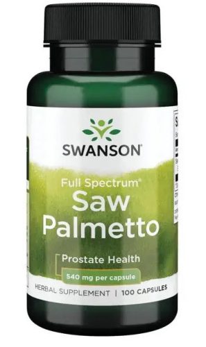 Swanson Saw Palmetto Fűrészpálma 540 mg 100 db