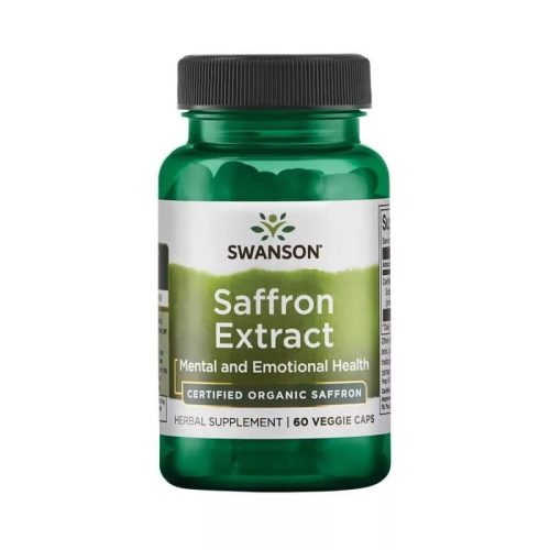Swanson Saffron Sáfrány kivonat 30 mg 60 db