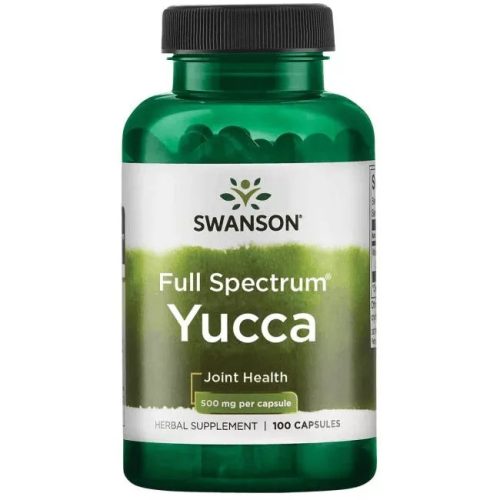 Swanson Yucca Pálma gyökér 500 mg 100 db