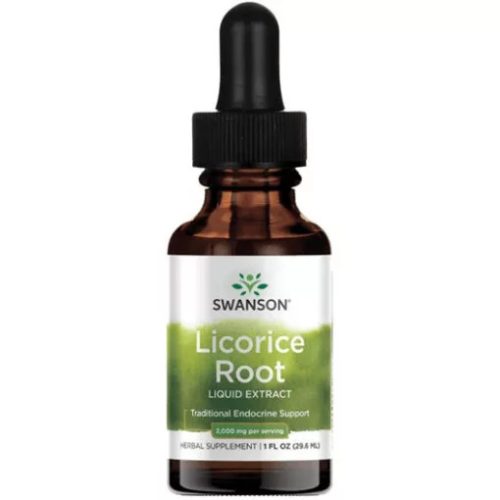 Swanson Licorice Root Édesgyökér kivonat 29,6 ml