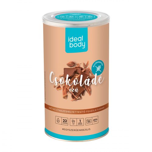 Idealbody Turbó Diéta gluténmentes fehérje turmixpor 525 g (15 adag) - csokoládé