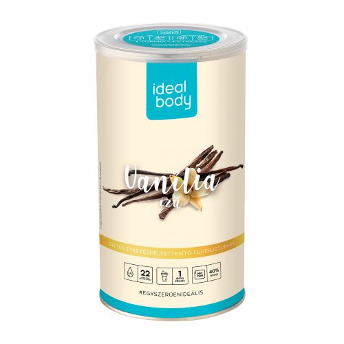 Idealbody Turbó Diéta fehérje turmixpor 525 g (15 adag) - vanília