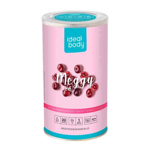 Idealbody Turbó Diéta fehérje turmixpor 525 g (15 adag) - meggy
