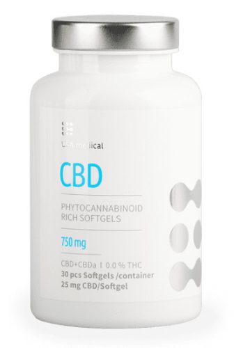 USA Medical CBD olaj kapszula 30 db