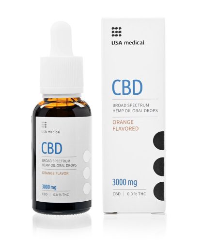 USA Medical CBD olaj 30 ml 3000 mg