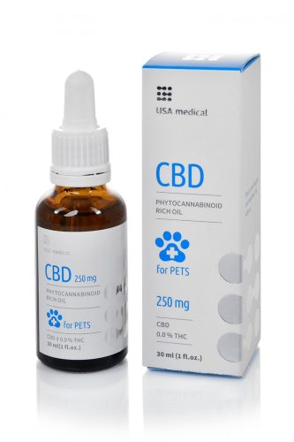 USA Medical CBD olaj állatoknak 30 ml 250 mg