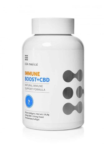 USA Medical Immune Boost + CBD - 30 db