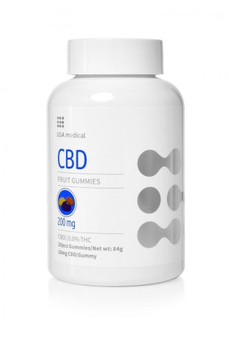 USA Medical CBD Gumipasztilla 150mg - 20 db