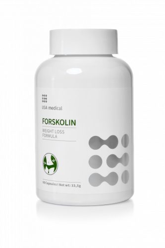 USA Medical Forskolin - testsúly kontroll - 60 db kapszula