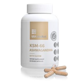 USA Medical KSM-66 Ashwagandha kapszula 60 db