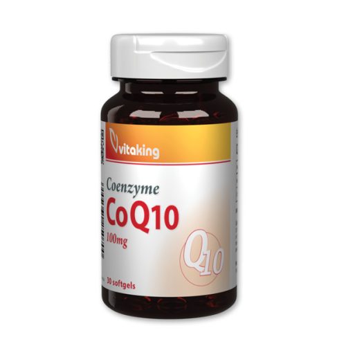 Vitaking Q10 koenzim 100 mg gélkapszula - 30 db