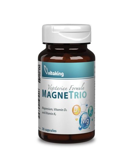 Vitaking MagneTrio Mg+D3+K2 kapszula 30 db