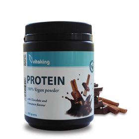 Vitaking Vegan Protein Csoki-Fahéj ízű 400 g 