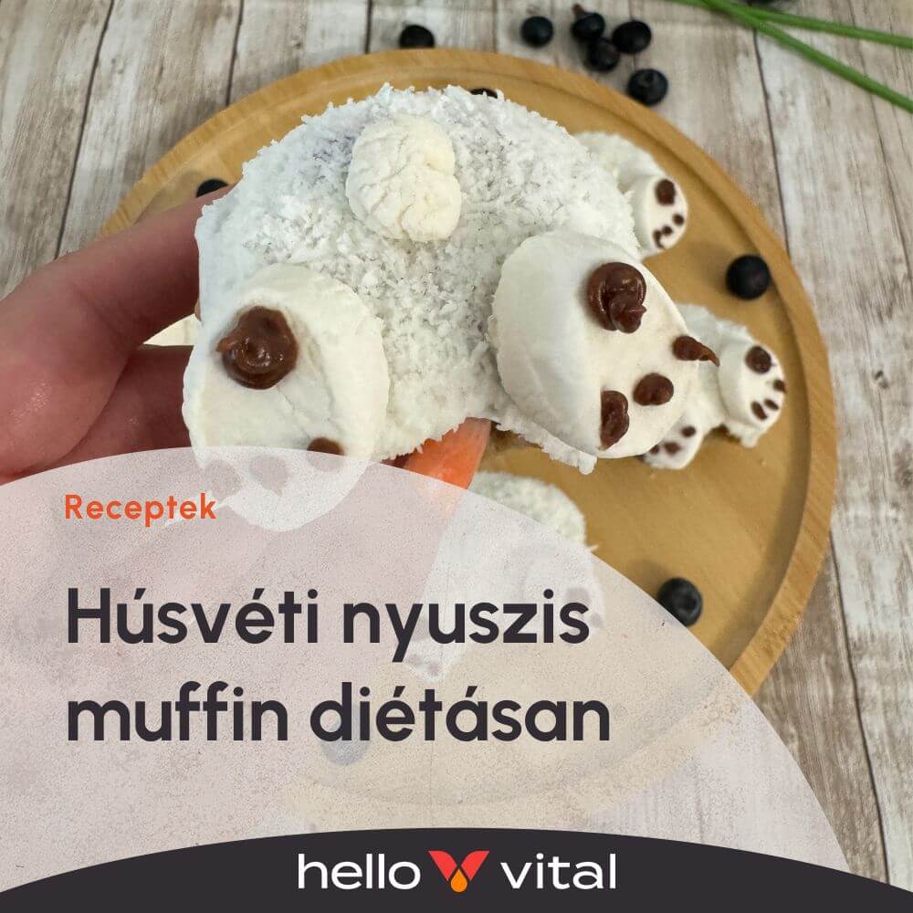 Húsvéti nyuszis muffin diétásan