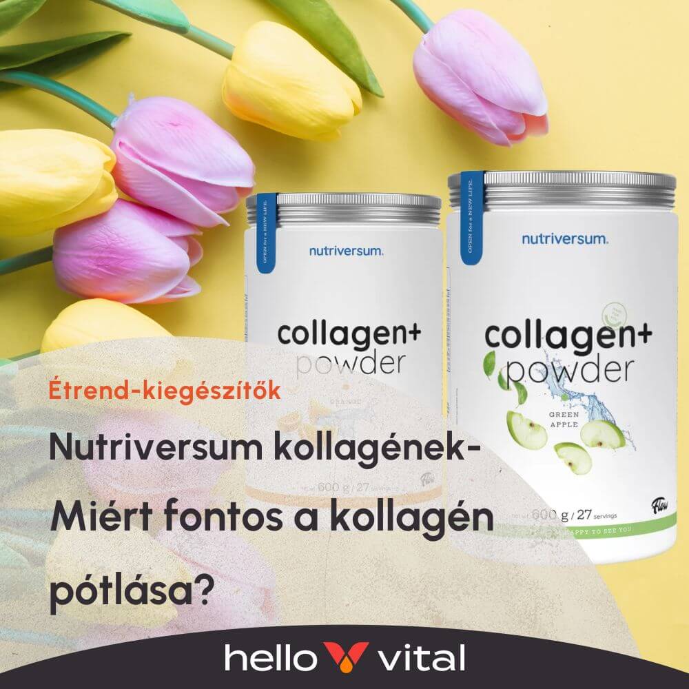 Nutriversum kollagének: kollagén por, kollagén kapszula, folyékony kollagén
