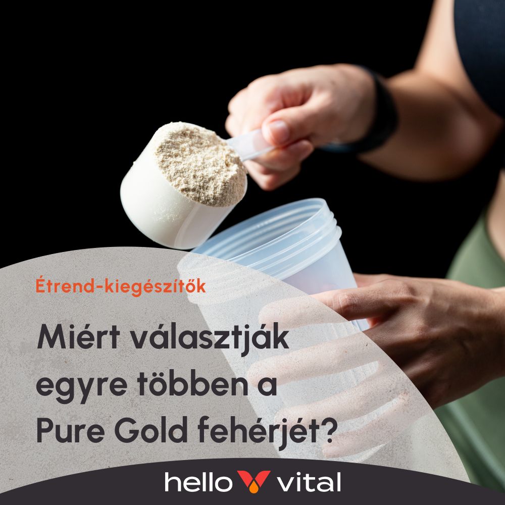 Miért választják egyre többen a Pure Gold fehérjét?